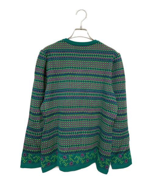 Yves Saint Laurent（イヴサンローラン）Yves Saint Laurent (イヴサンローラン) カーディガン グリーン サイズ:Ｌの古着・服飾アイテム