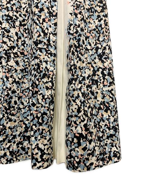 MaxMara（マックスマーラ）MaxMara (マックスマーラ) 半袖ワンピース ブルー×ブラック サイズ:42の古着・服飾アイテム