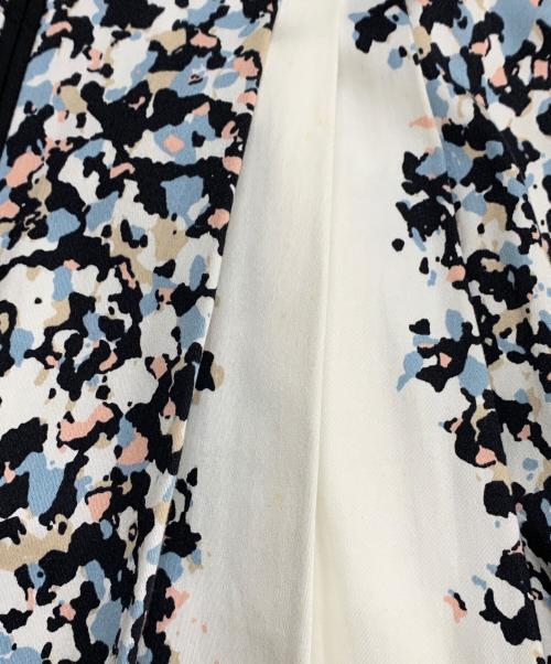 MaxMara（マックスマーラ）MaxMara (マックスマーラ) 半袖ワンピース ブルー×ブラック サイズ:42の古着・服飾アイテム