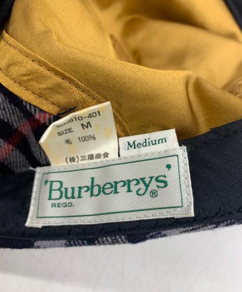 Burberry's（バーバリー）Burberry's (バーバリー) ヴィンテージハンチング ネイビーの古着・服飾アイテム