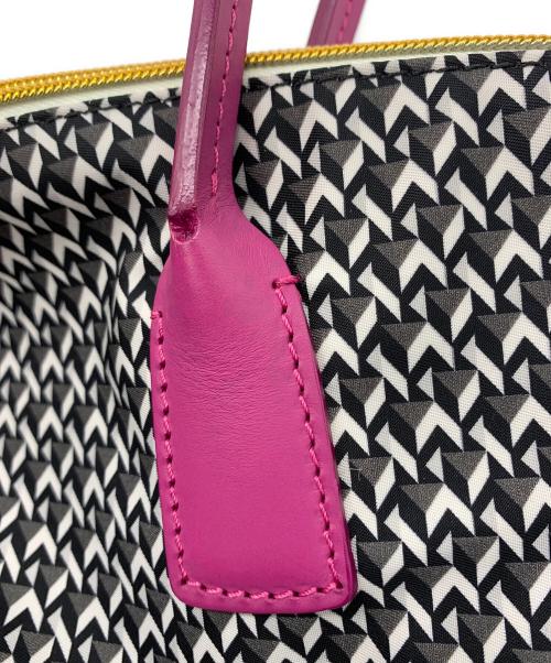 ROBERTA PIERI（ロベルタピエリ）ROBERTA PIERI (ロベルタピエリ) タタミ トートバッグ ブラック×ホワイト×パープルの古着・服飾アイテム