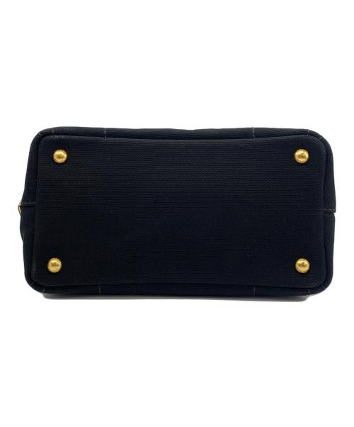 PRADA（プラダ）PRADA (プラダ) カナパS ブラック×ピンクの古着・服飾アイテム