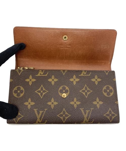 LOUIS VUITTON（ルイ ヴィトン）LOUIS VUITTON (ルイ ヴィトン) ポルトフォイユ・サラ ブラウンの古着・服飾アイテム