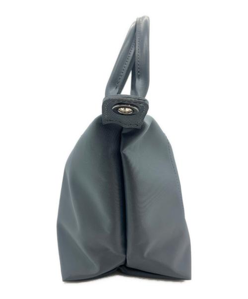 LONGCHAMP（ロンシャン）LONGCHAMP (ロンシャン) プリアージュ ネオ ハンドバッグ  スカイブルーの古着・服飾アイテム