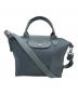 LONGCHAMP（ロンシャン）の古着「プリアージュ ネオ ハンドバッグ 」｜スカイブルー