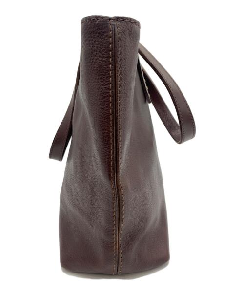genten（ゲンテン）genten (ゲンテン) トスカ トートバッグ ダークブラウンの古着・服飾アイテム