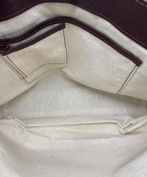 genten（ゲンテン）genten (ゲンテン) トスカ トートバッグ ダークブラウンの古着・服飾アイテム