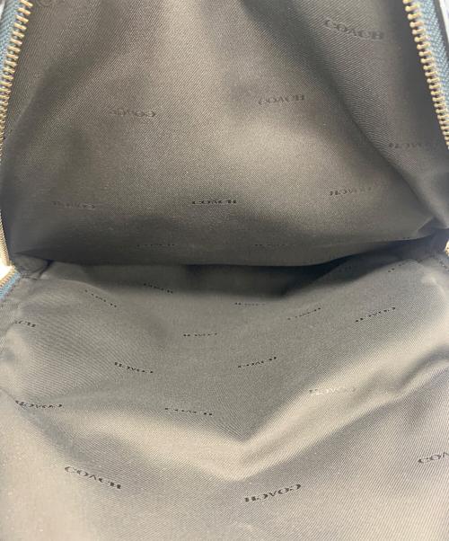 COACH（コーチ）COACH (コーチ) シグネチャーバックパック ブルーの古着・服飾アイテム