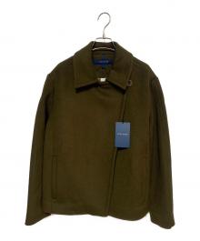 COLE HAAN（コールハーン）の古着「ウールジャケット」｜オリーブ