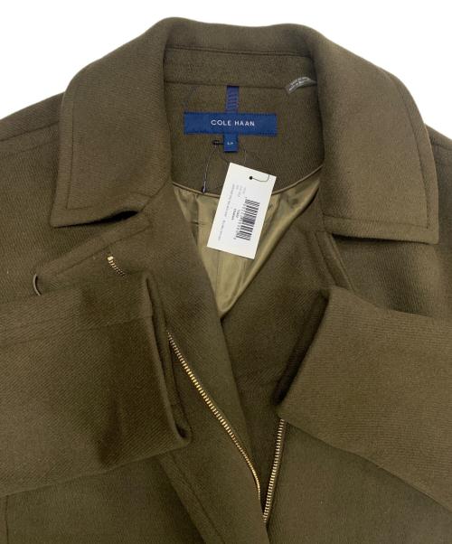 COLE HAAN（コールハーン）COLE HAAN (コールハーン) ウールジャケット オリーブ サイズ:S 未使用品の古着・服飾アイテム