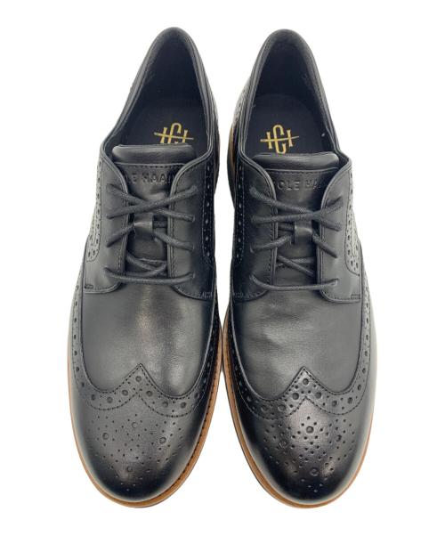 COLE HAAN（コールハーン）COLE HAAN (コールハーン) アメリカンクラシックス モントローズウィングオックス mens ブラック サイズ:10Mの古着・服飾アイテム