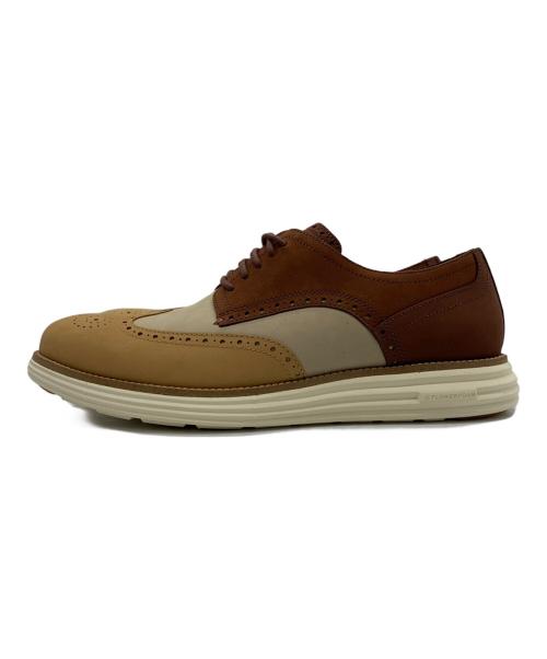 COLE HAAN（コールハーン）COLE HAAN (コールハーン) シューズ ブラウン×ベージュ サイズ:12Ｍの古着・服飾アイテム