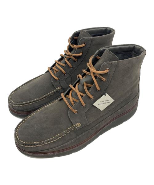 COLE HAAN（コールハーン）COLE HAAN (コールハーン) ミューア モック トールブーツ グレー サイズ:9 1/2Ｍの古着・服飾アイテム