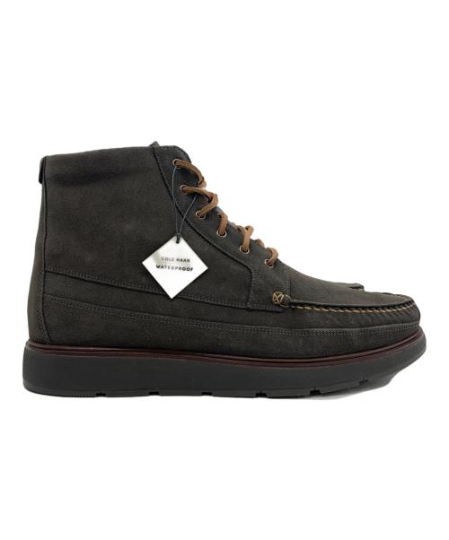 COLE HAAN（コールハーン）COLE HAAN (コールハーン) ミューア モック トールブーツ グレー サイズ:9 1/2Ｍの古着・服飾アイテム