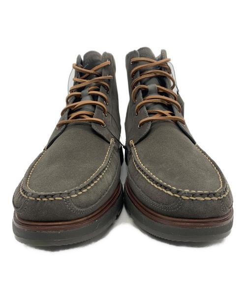 COLE HAAN（コールハーン）COLE HAAN (コールハーン) ミューア モック トールブーツ グレー サイズ:9 1/2Ｍの古着・服飾アイテム