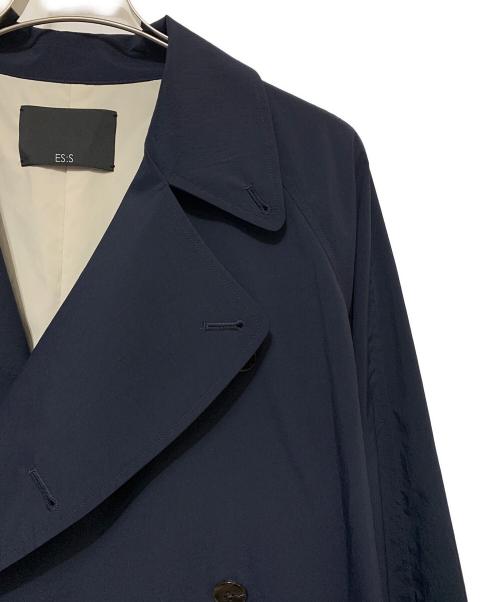 ES:S（エス）ES:S (エス) トレンチコート ネイビー サイズ:1の古着・服飾アイテム