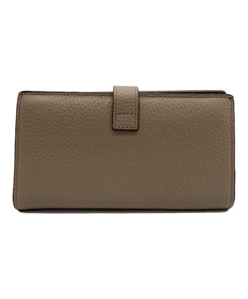 COCOCELUX GOLD（ココセリュックスゴールド）COCOCELUX GOLD (ココセリュックスゴールド) ヘラクレスGOLDシュリンク 長財布+フラグメントケース付 ベージュ×ブラウン バイカラーの古着・服飾アイテム