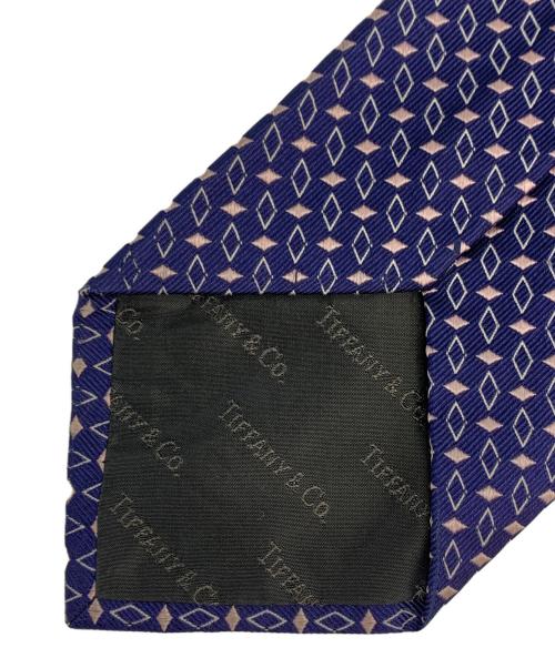 TIFFANY & Co.（ティファニー）Tiffany & Co. (ティファニー) シルクネクタイ ブルー×ピンク サイズ:記載なしの古着・服飾アイテム