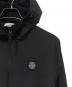 STONE ISLAND (ストーンアイランド) ソフトシェル ジップアップ フーディ ブラック サイズ:S：20000円