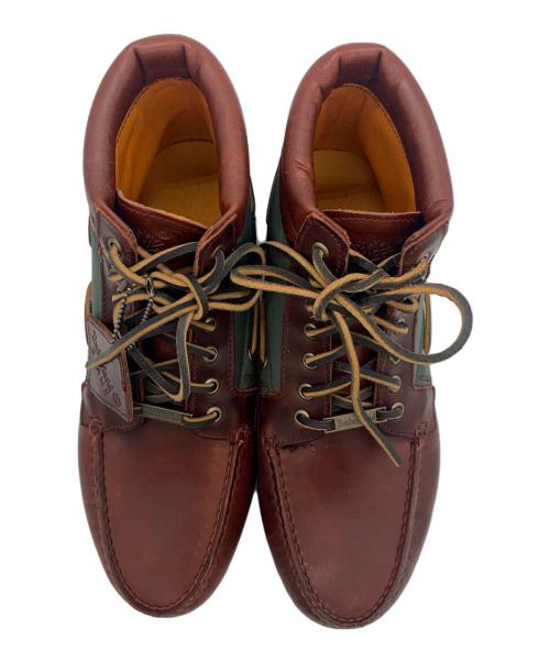Timberland（ティンバーランド）Timberland (ティンバーランド) BEAMS (ビームス) ブーツ ブラウン×グリーン サイズ:27.5の古着・服飾アイテム