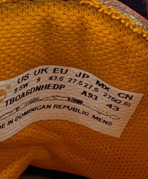 Timberland（ティンバーランド）Timberland (ティンバーランド) BEAMS (ビームス) ブーツ ブラウン×グリーン サイズ:27.5の古着・服飾アイテム