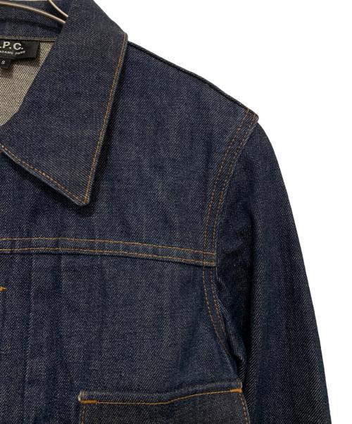A.P.C.（アーペーセー）A.P.C. (アーペーセー) デニムジャケット インディゴ サイズ:Sの古着・服飾アイテム