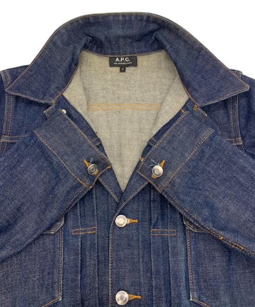 A.P.C.（アーペーセー）A.P.C. (アーペーセー) デニムジャケット インディゴ サイズ:Sの古着・服飾アイテム