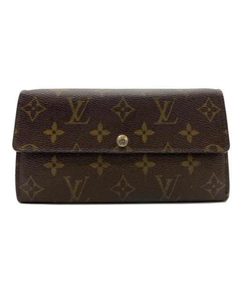 LOUIS VUITTON（ルイ ヴィトン）LOUIS VUITTON (ルイ ヴィトン) 長財布 ブラウンの古着・服飾アイテム