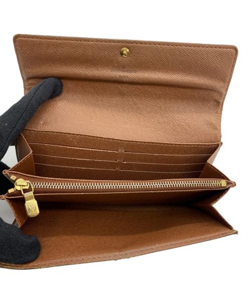 LOUIS VUITTON（ルイ ヴィトン）LOUIS VUITTON (ルイ ヴィトン) 長財布 ブラウンの古着・服飾アイテム