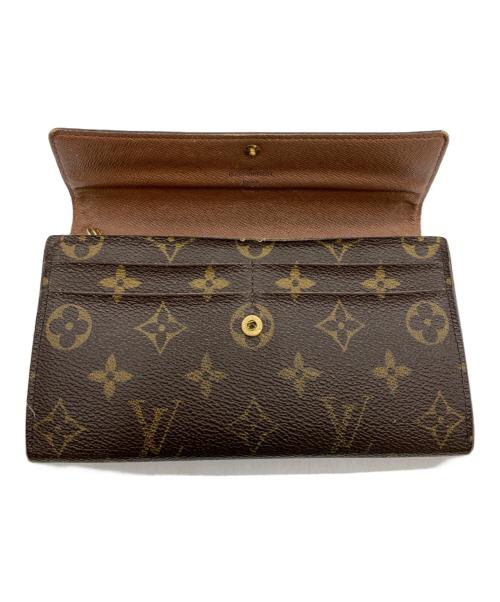 LOUIS VUITTON（ルイ ヴィトン）LOUIS VUITTON (ルイ ヴィトン) 長財布 ブラウンの古着・服飾アイテム