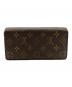 LOUIS VUITTON (ルイ ヴィトン) 長財布 ブラウン：12000円