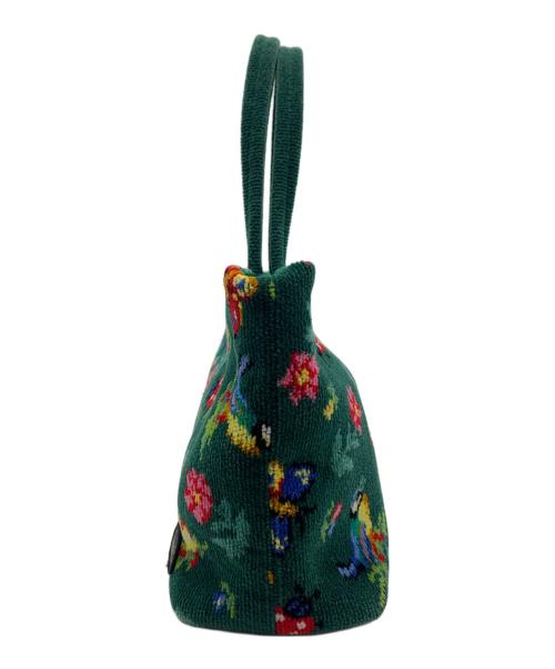 FEILER（フェイラー）FEILER (フェイラー) ハイジ ニューオータニ トートバッグ グリーンの古着・服飾アイテム