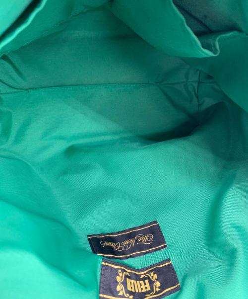 FEILER（フェイラー）FEILER (フェイラー) ハイジ ニューオータニ トートバッグ グリーンの古着・服飾アイテム