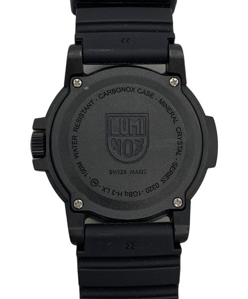 LUMINOX（ルミノックス）LUMINOX (ルミノックス) ミリタリーウォッチ 0320 ブラックの古着・服飾アイテム
