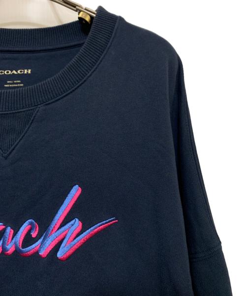 COACH（コーチ）COACH (コーチ) スウェット ネイビー サイズ:Sの古着・服飾アイテム
