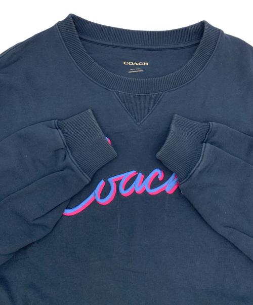 COACH（コーチ）COACH (コーチ) スウェット ネイビー サイズ:Sの古着・服飾アイテム