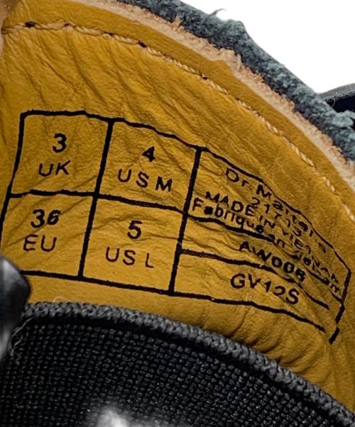 Dr.Martens（ドクターマーチン）Dr.Martens (ドクターマーチン) BEAMS (ビームス) ×BEAMSエナメルリボンシューズ ブラック サイズ:UK3の古着・服飾アイテム