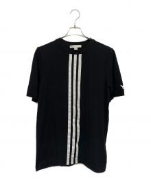Y-3（ワイスリー）の古着「M CH1 SS TEE - CF STRIPES」｜ブラック×ホワイト