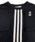 中古・古着 Y-3 (ワイスリー) M CH1 SS TEE - CF STRIPES ブラック×ホワイト サイズ:XS：7000円