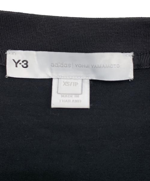 Y-3（ワイスリー）Y-3 (ワイスリー) M CH1 SS TEE - CF STRIPES ブラック×ホワイト サイズ:XSの古着・服飾アイテム