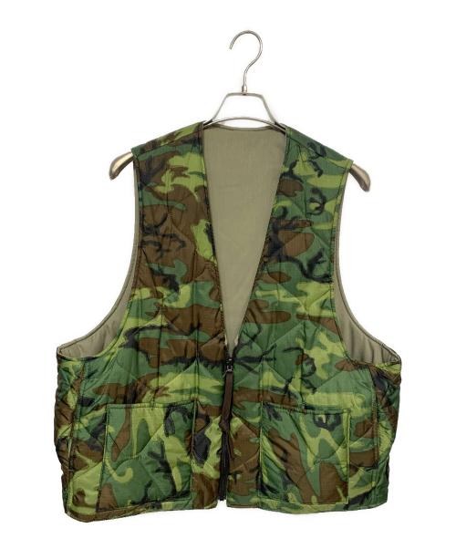 MODUCT（モダクト）MODUCT (モダクト) リバーシブル中綿ベスト グリーン サイズ:記載なしの古着・服飾アイテム
