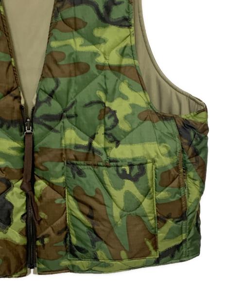 MODUCT（モダクト）MODUCT (モダクト) リバーシブル中綿ベスト グリーン サイズ:記載なしの古着・服飾アイテム