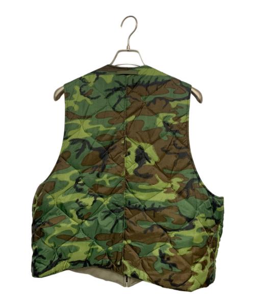 MODUCT（モダクト）MODUCT (モダクト) リバーシブル中綿ベスト グリーン サイズ:記載なしの古着・服飾アイテム