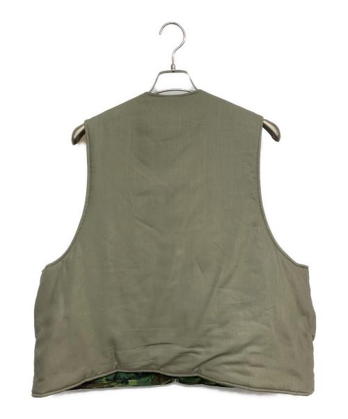 MODUCT（モダクト）MODUCT (モダクト) リバーシブル中綿ベスト グリーン サイズ:記載なしの古着・服飾アイテム