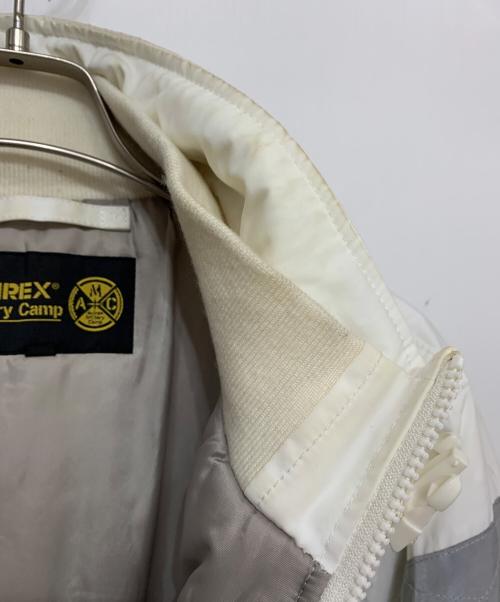 AVIREX（アヴィレックス）AVIREX (アヴィレックス) MA-1ジャケット ホワイト サイズ:2XLの古着・服飾アイテム