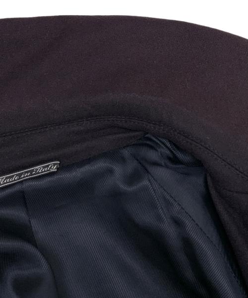 FENDI（フェンディ）FENDI (フェンディ) カシミア混ステンカラーコート ブラック サイズ:表記無しの古着・服飾アイテム