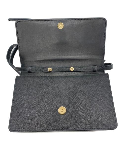 PRADA（プラダ）PRADA (プラダ) ショルダーウォレット ブラックの古着・服飾アイテム