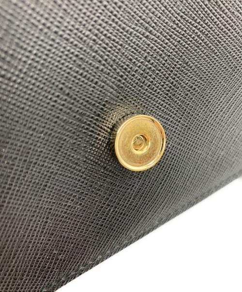 PRADA（プラダ）PRADA (プラダ) ショルダーウォレット ブラックの古着・服飾アイテム