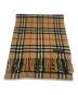 Burberry's (バーバリー) カシミアマフラー ベージュ×イエロー：6000円
