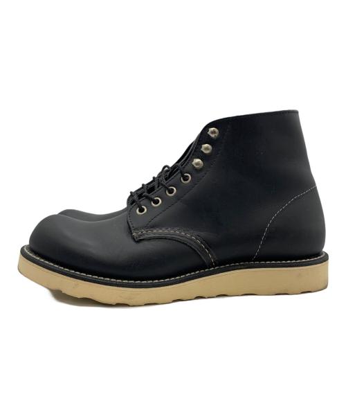 RED WING（レッドウィング）RED WING (レッドウィング) 6-inch Classic Round ブラック サイズ:26.5の古着・服飾アイテム